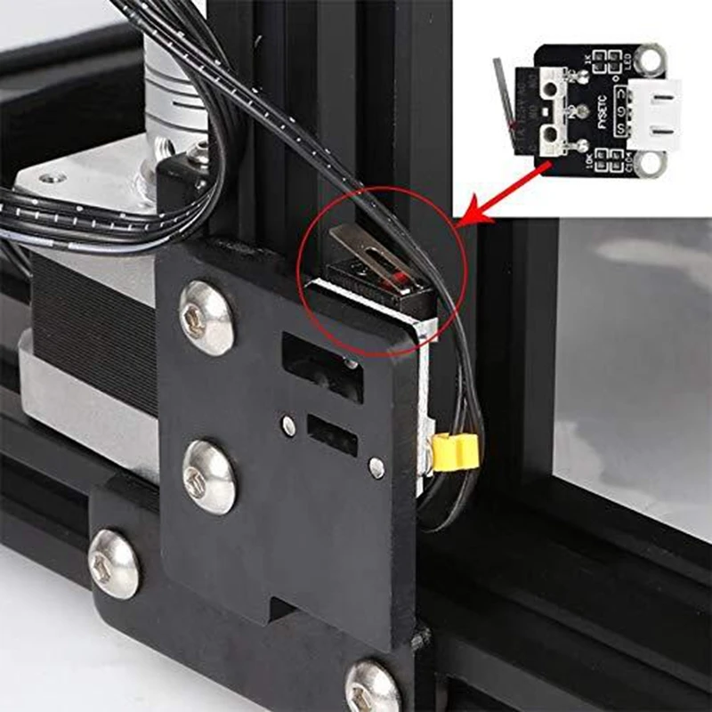HOT AC18 5Pcs 3Pin for End Stop Limit Switch with Cables,3D Printer Limit Switchs,Mechanical Endstop Switch Module for 10