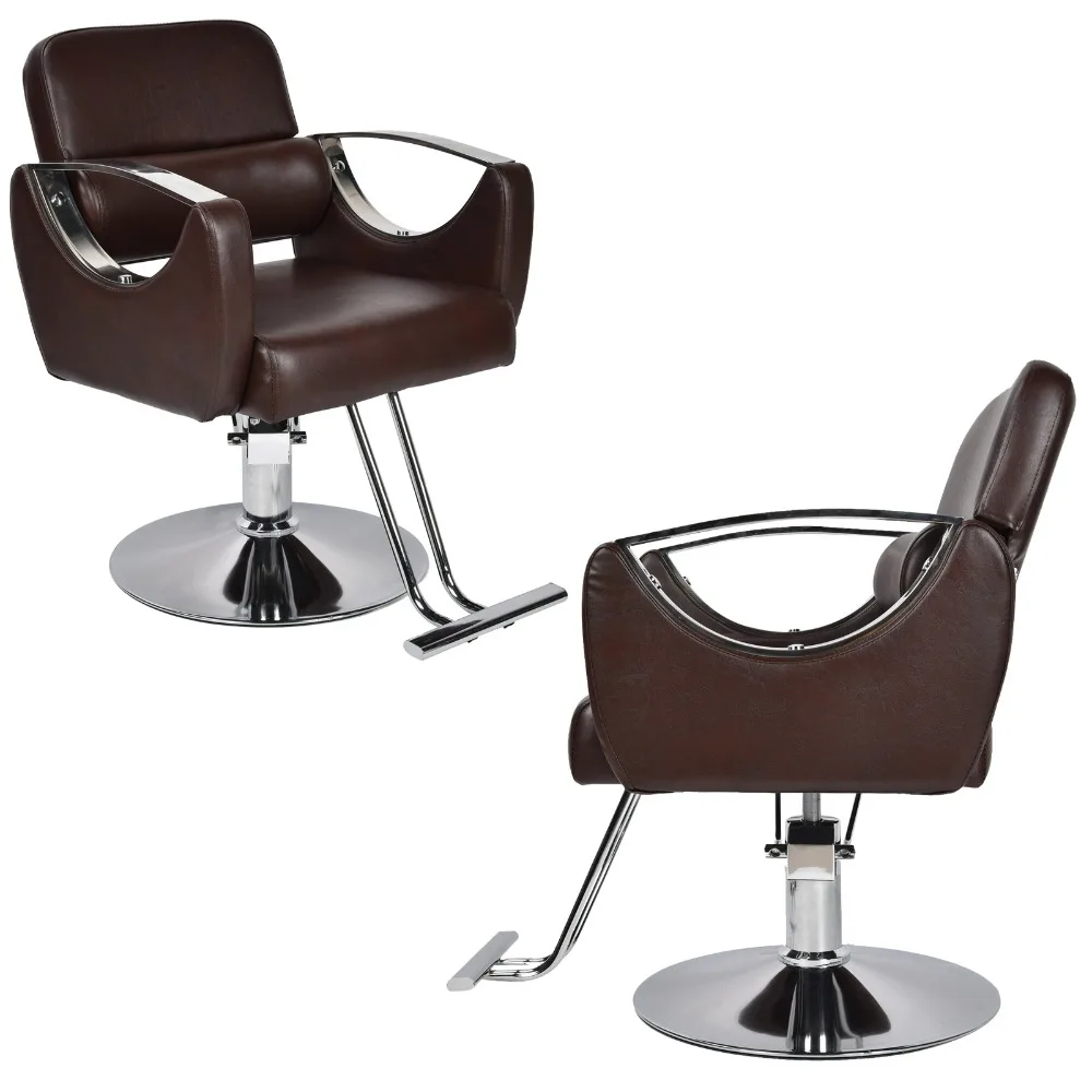 Retro Barber Chair Height Adjustable Hairdressing Chair for Beauty Salon Barber Shop Office Chairs