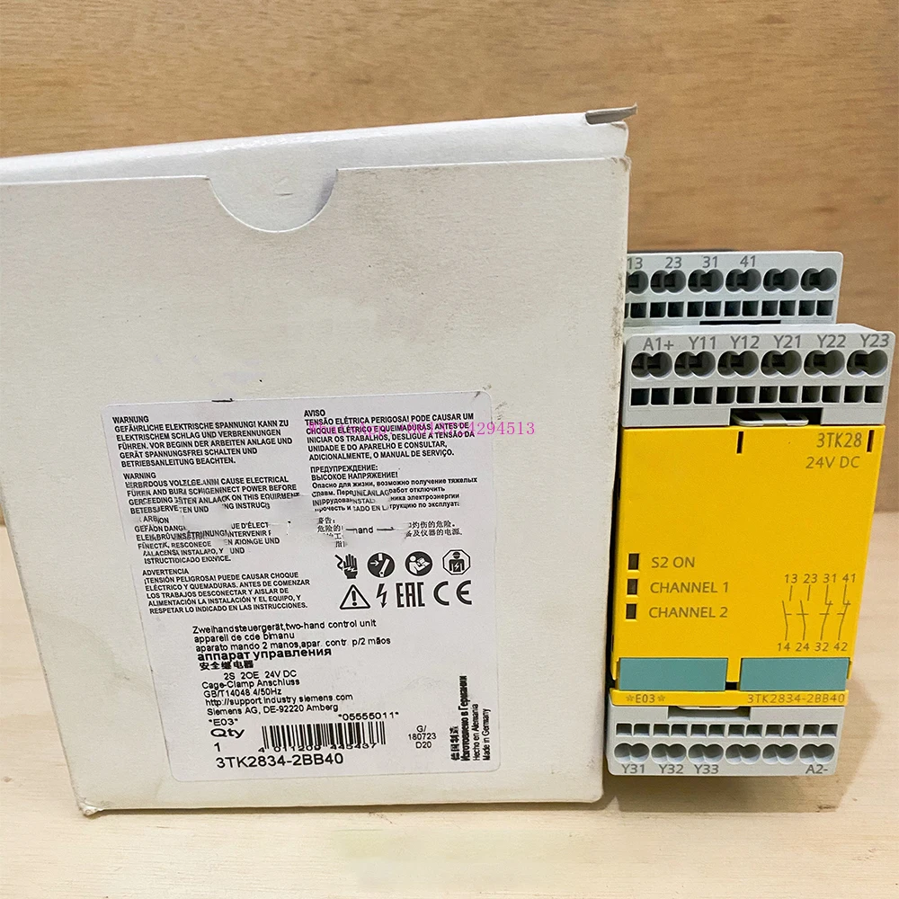 

New for Siemens 3TK2834-2BB40 24V Safety Relay Module in Box