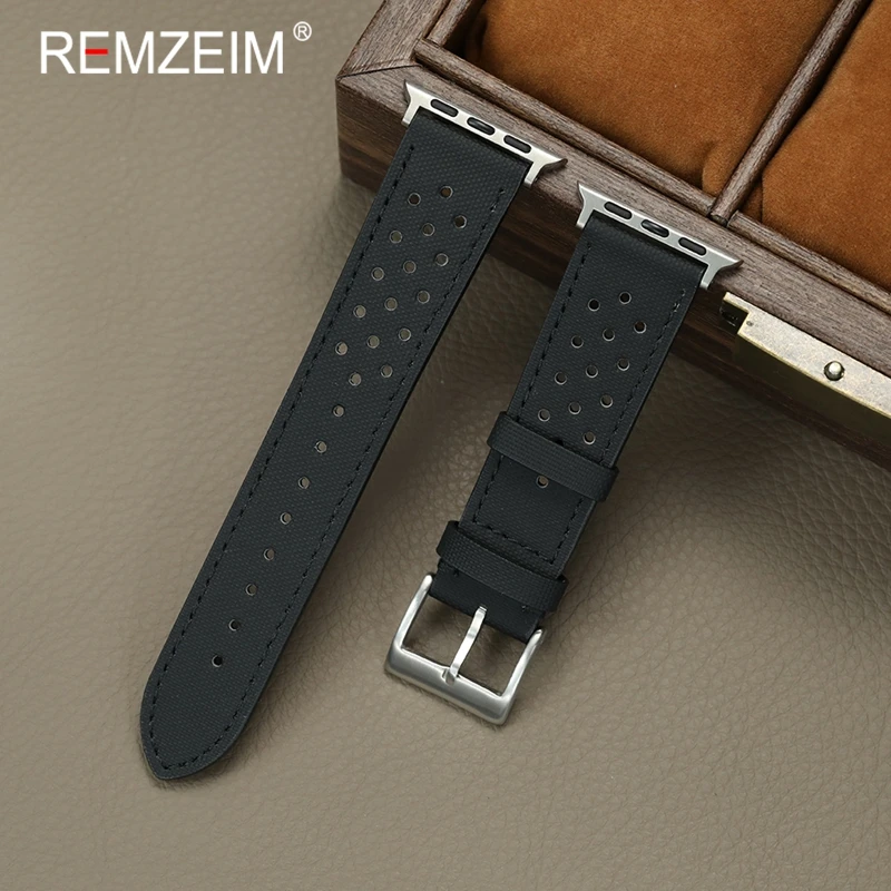 

Breathable Sport Watchbands for Apple Watch 1-10 SE Ultra 2 Smartwatch Band for Iwatch 49/46/45/44/42/41/40/38mm Watch Strap