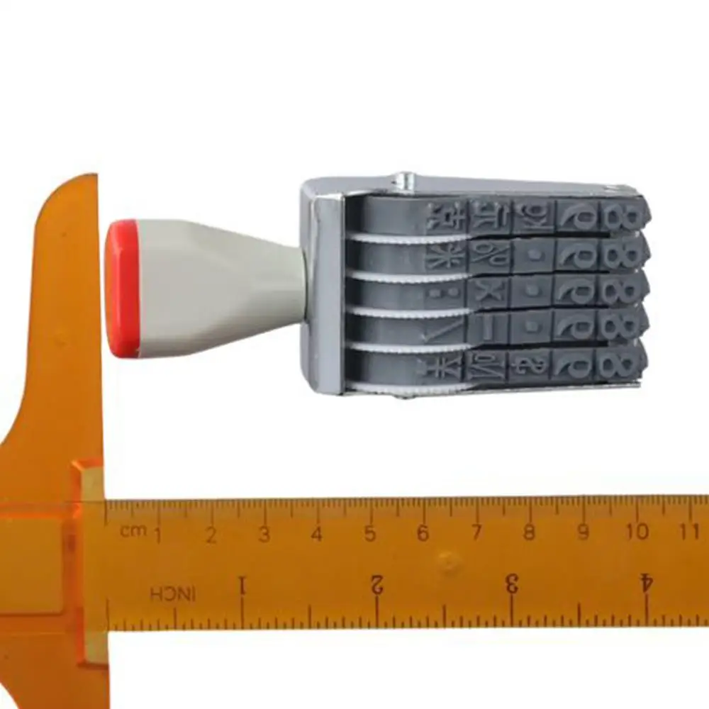 3 ,4 or 5 Digit Number Number Stamp Multi-Function Changeable Personalized Business Stamps Roller Stamps Office