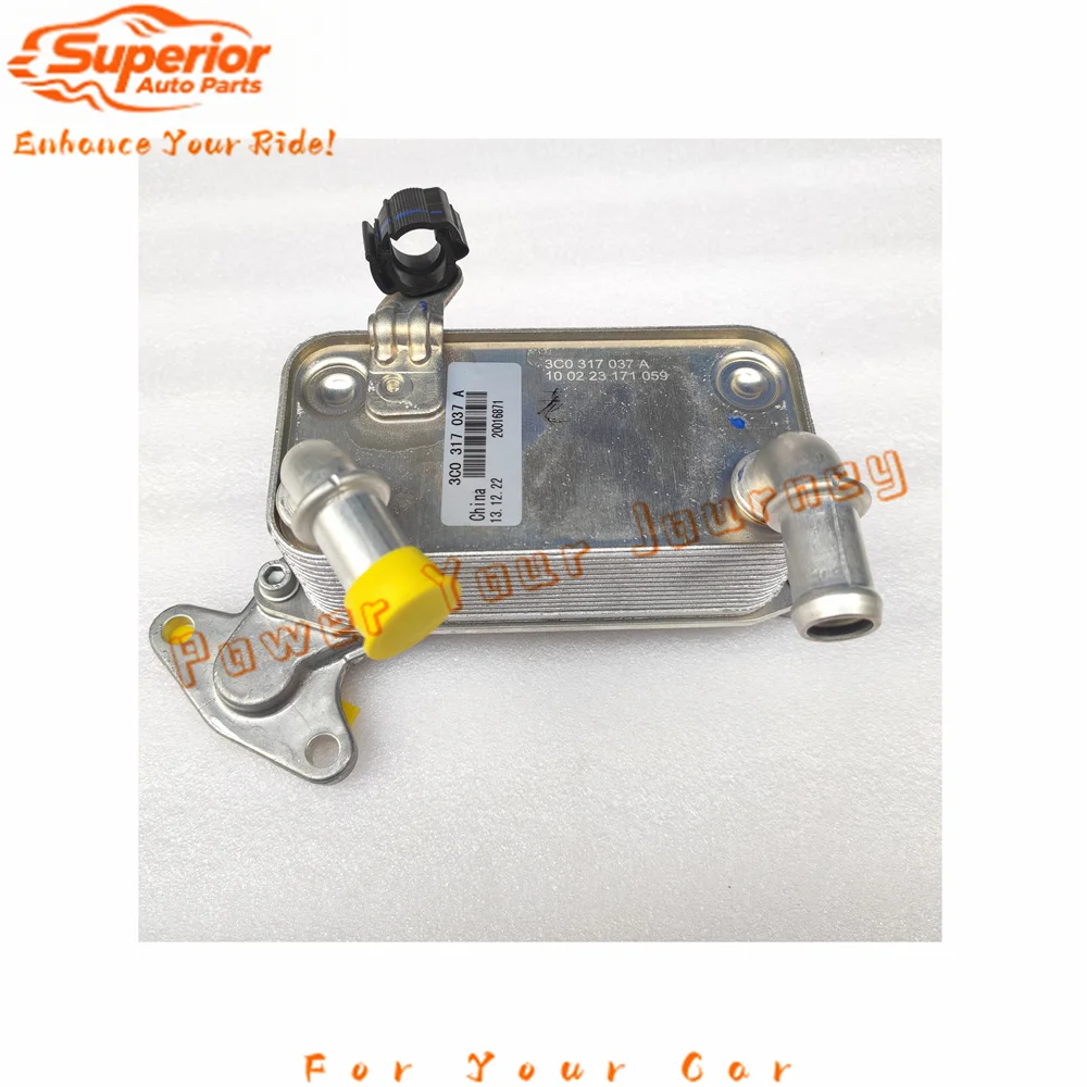 

Oil Cooler Assembly | 3C0317037A, 3C0317037D | For VW Magotan/Passat, Skoda Superb (1.8TSI/2.0TSI)