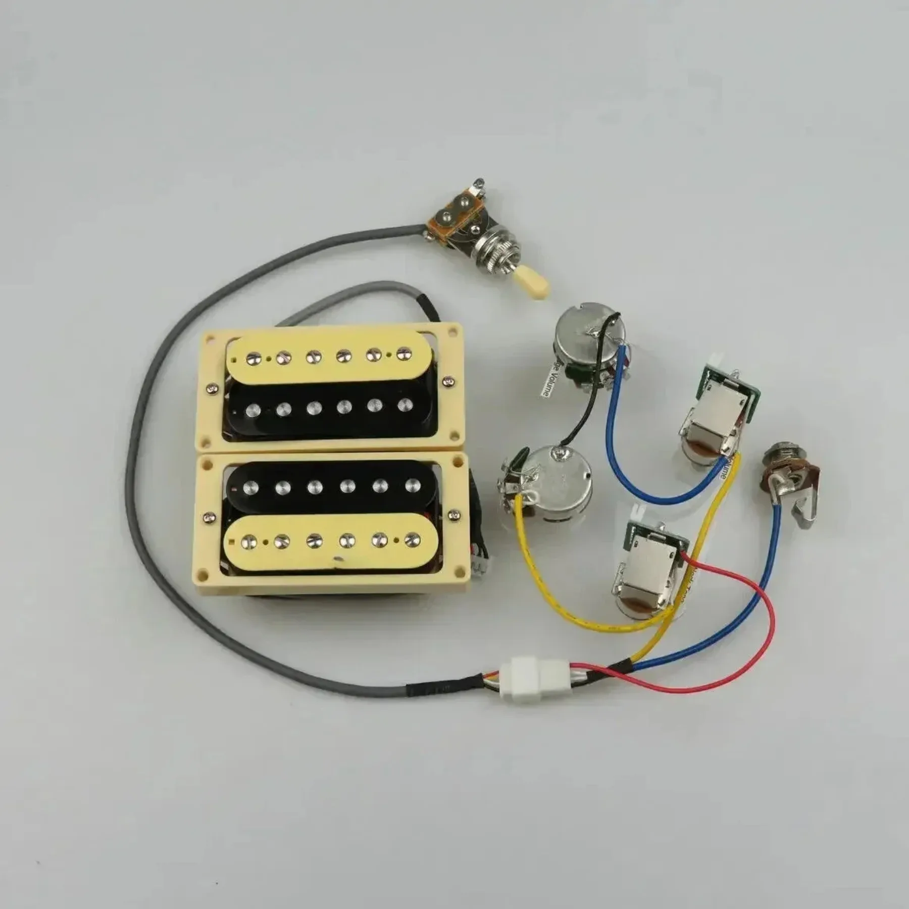 Coil Split Humbucker Pickups Set 4 Conductor 2V 2T 3 Way Switch Push Pull Electric Guitar Pickup Kit