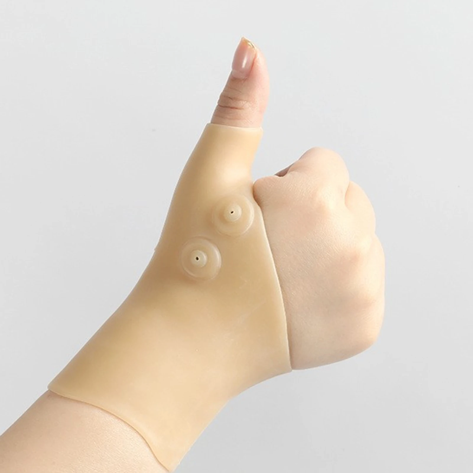 Comfortable Wrist Support Gloves Magnetic SEBS Silicone Hand Protector for Computer Typing Keyboard Office Work Durable