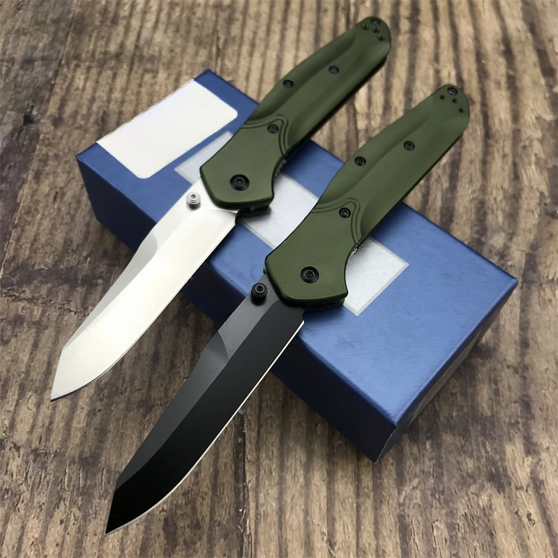 BM 940 Green Handle Folding Knife CPM-S30V Seel Blade T6 Aluminium Alloy Handle Outdoor Camping Tactical Muititool Hand EDC Tool