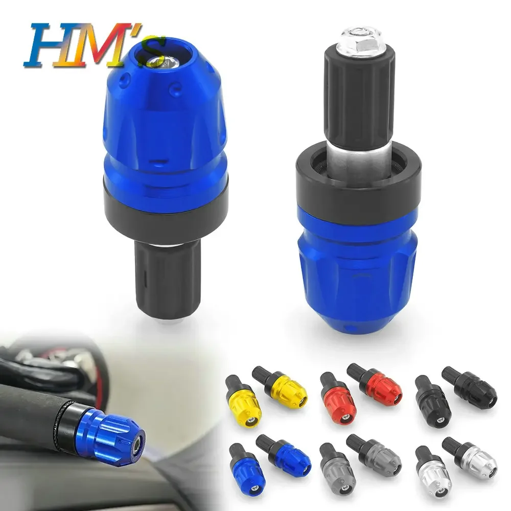 

For Yamaha For KAWASAKI Universal Motorcycle Handlebar Grips End 7/8' 22MM Handle Bar Counterweight Cap Plug Slider Accessories