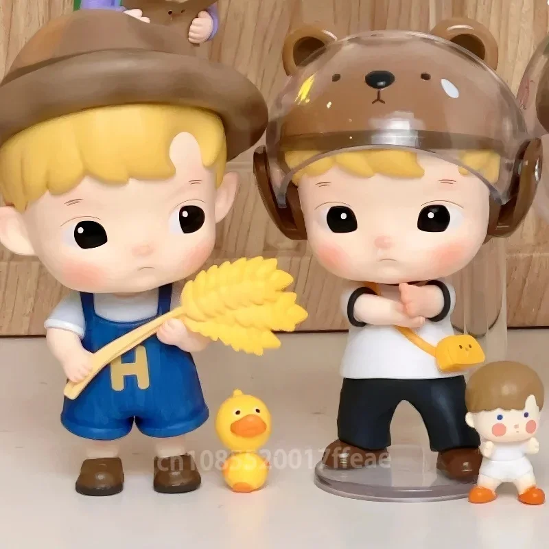 HACIPUPU Little Hero Series Mystery กล่องตาบอดอะนิเมะ Action Figure ตุ๊กตา Tabletop Decor เด็ก Surprise น่ารักของขวัญวันเกิดของเล่น