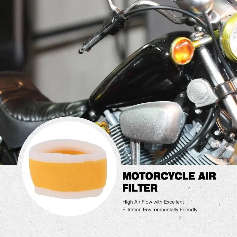 

Moto Bike Accessory Motorcycle Air Filter Foam Cleaner For Yamaha XV250 Virago 250 XV125 V-Star 250 Element Sponge Intake System