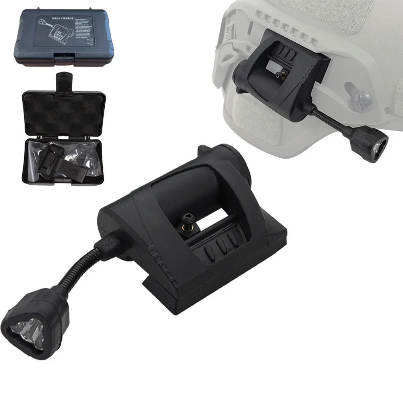 Tactical Helmet Light with Three Adjustable Light Colors, Energy-Saving and Durable, Specifically Designed for Outdoor Tactical