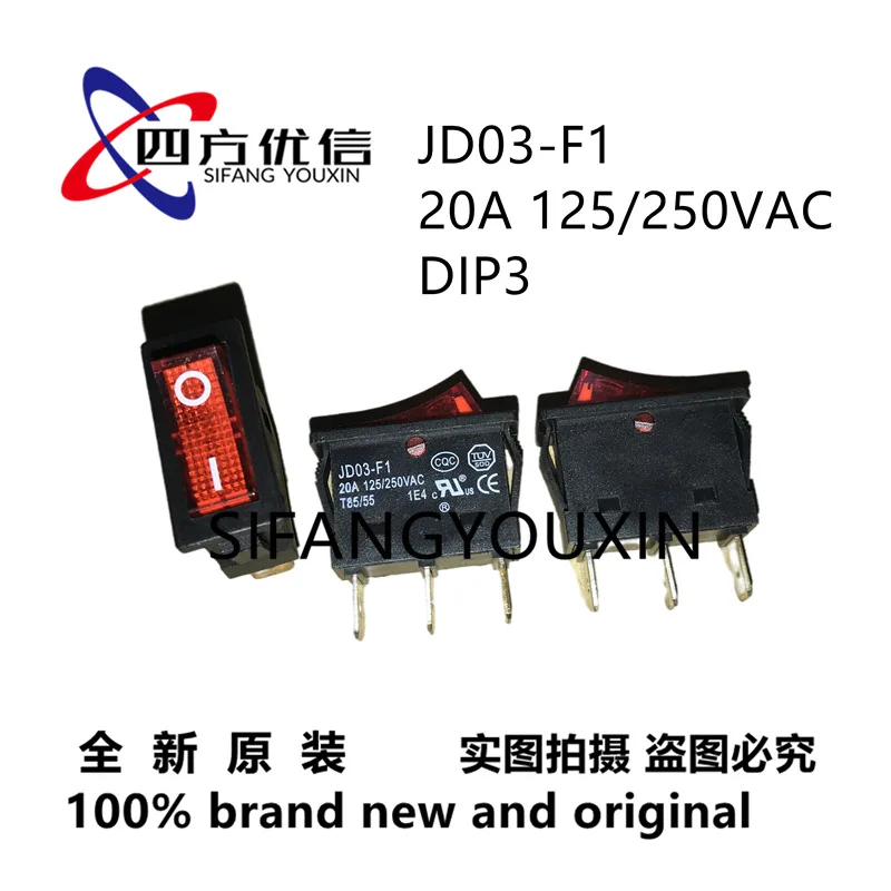 JD03-F1 20A 125/250VAC DIP3 Schalter – Eine detaillierte Bewertung und Anleitung