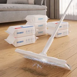 35PCS Disposable Dusting Cloths Dry Mop Refills Sweeper Dry Sweeping Refills Duster Cloths Mop Pads Floor Electrostatic Cloths