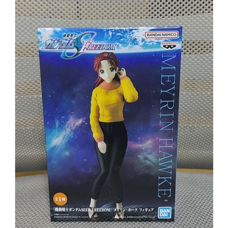 【Em estoque】Original BANPRESTO Meyrin Hawke Mobile Suit SEED FREEDOM Anime Figura Modelo