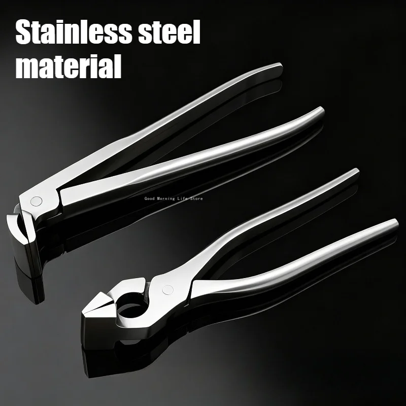 Silver Package Pliers Leather Folded Edge Edge Press Pliers Diy Leather Luggage Shoe-making Tools Chromium Steel Not Easy Rust