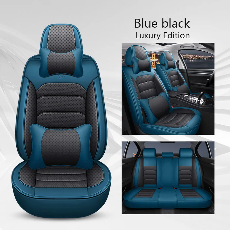 

WZBWZX Leather Car Seat Cover For Luxgen All Models Luxgen 7 5 U5 SUV Auto Styling Car Accessories 98% 5 Seat Car Model