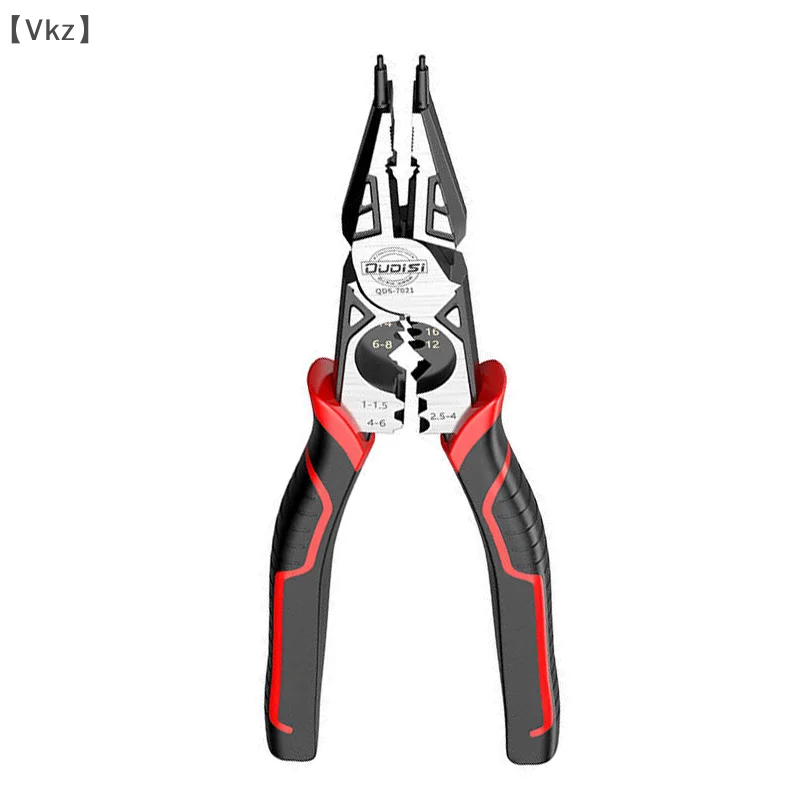 Heavy-duty Needle-nose Pliers, Durable Stripping And Screw Holding Function, With Precision Wire Cutters And Soft Grip, Professi