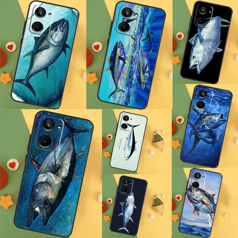 Bluefin Tuna Case For Realme C67 C55 C53 C51 C35 C33 C31 C30 C25s C21Y GT Neo 6 GT5 9 10 11 12 Pro Plus