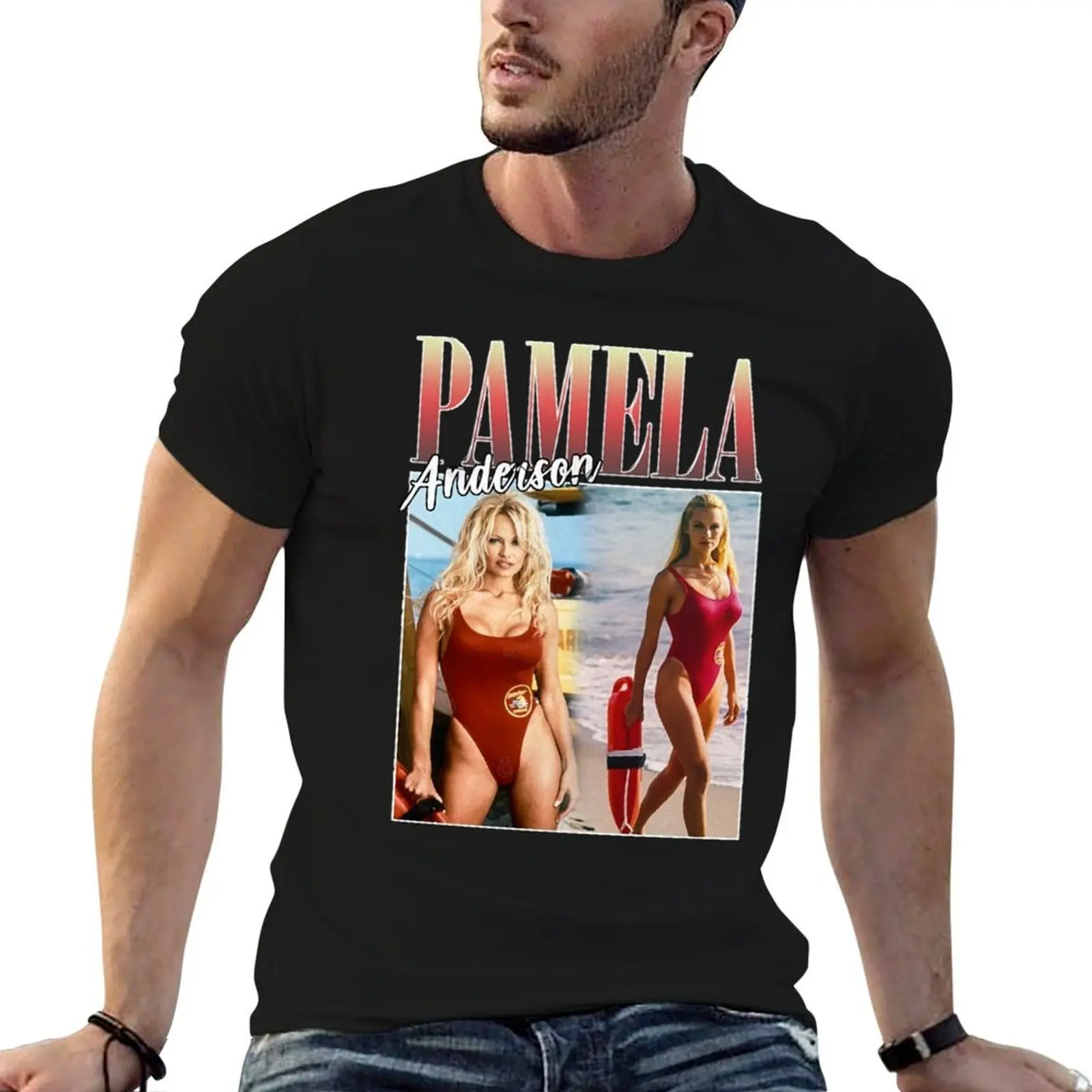 

Pámélá ándérson T-Shirt t shirt man luxury cotton t shirt pack T-Shirt