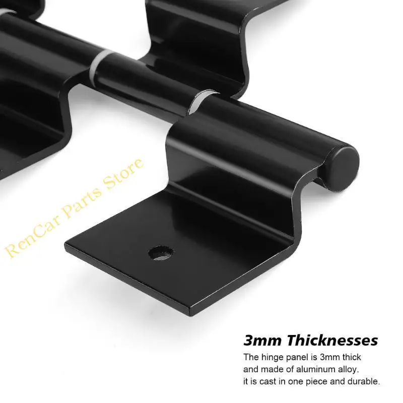 

F19A Entry Door Metal Friction Hinge Campers Trailer 5 Leaf Entry Door Hinge Set