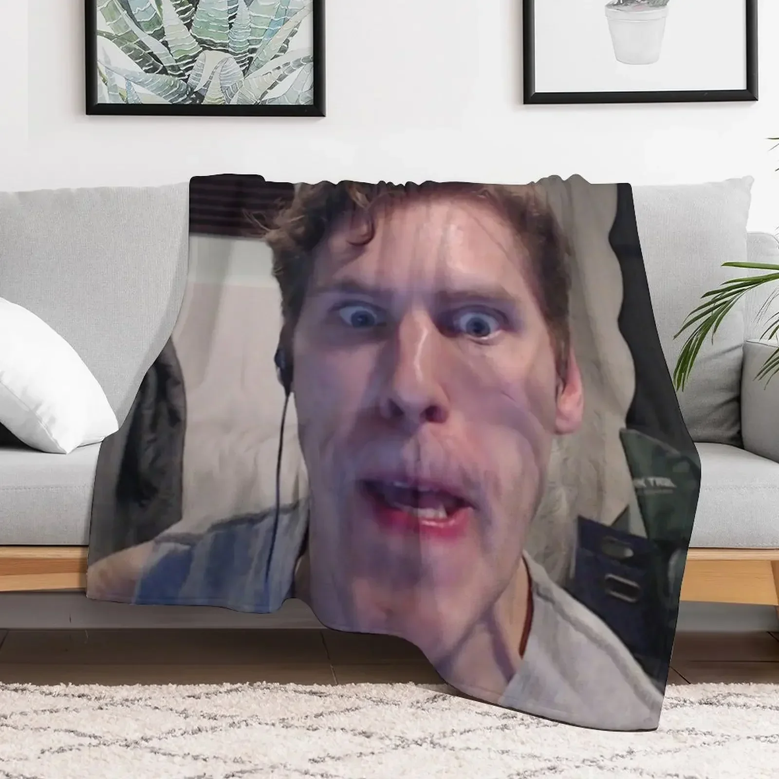 

jerma985 Throw Blanket Picnic For Sofa Thin Blankets Decorative Beds Thins wednesday Tourist Blankets