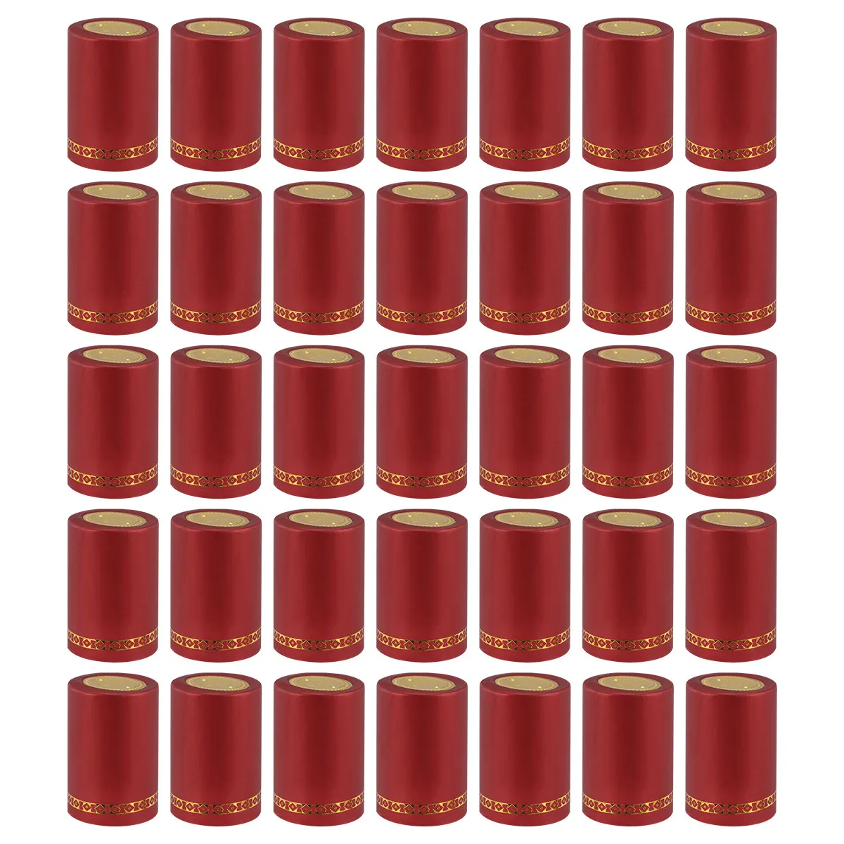 

100 шт. термоусадочных колпачков для винных бутылок, герметичные крышки для красного вина, пластиковые колпачки для баров, аксессуары