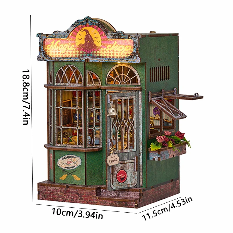 Diy de madeira mini casa boneca kit 3d puzzle montagem modelo construção brinquedos casa quarto com móveis brinquedos presentes natal casa bonecas