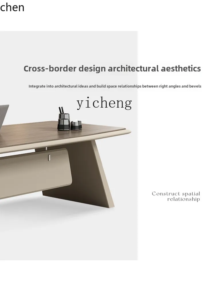 HXL desk boss table simple modern class desk creative office desk and chair combination