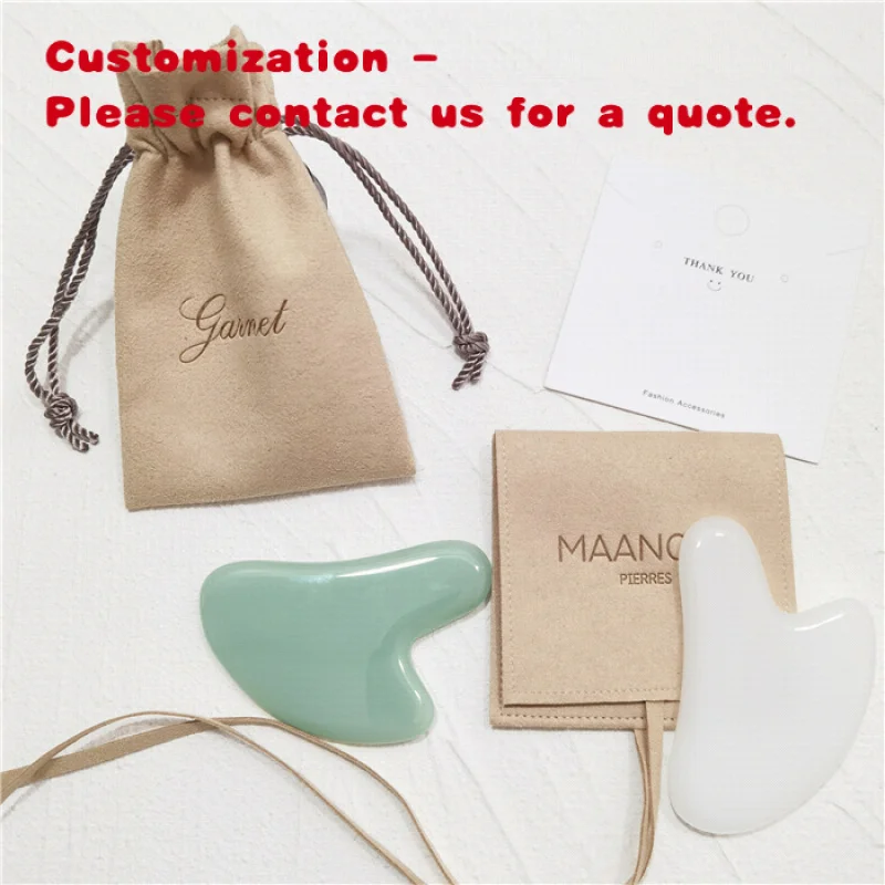 

custom.Custom Luxury Embossed Jewelry Pouch Envelope Microfiber Drawstring Gua Sha Packaging Pouch
