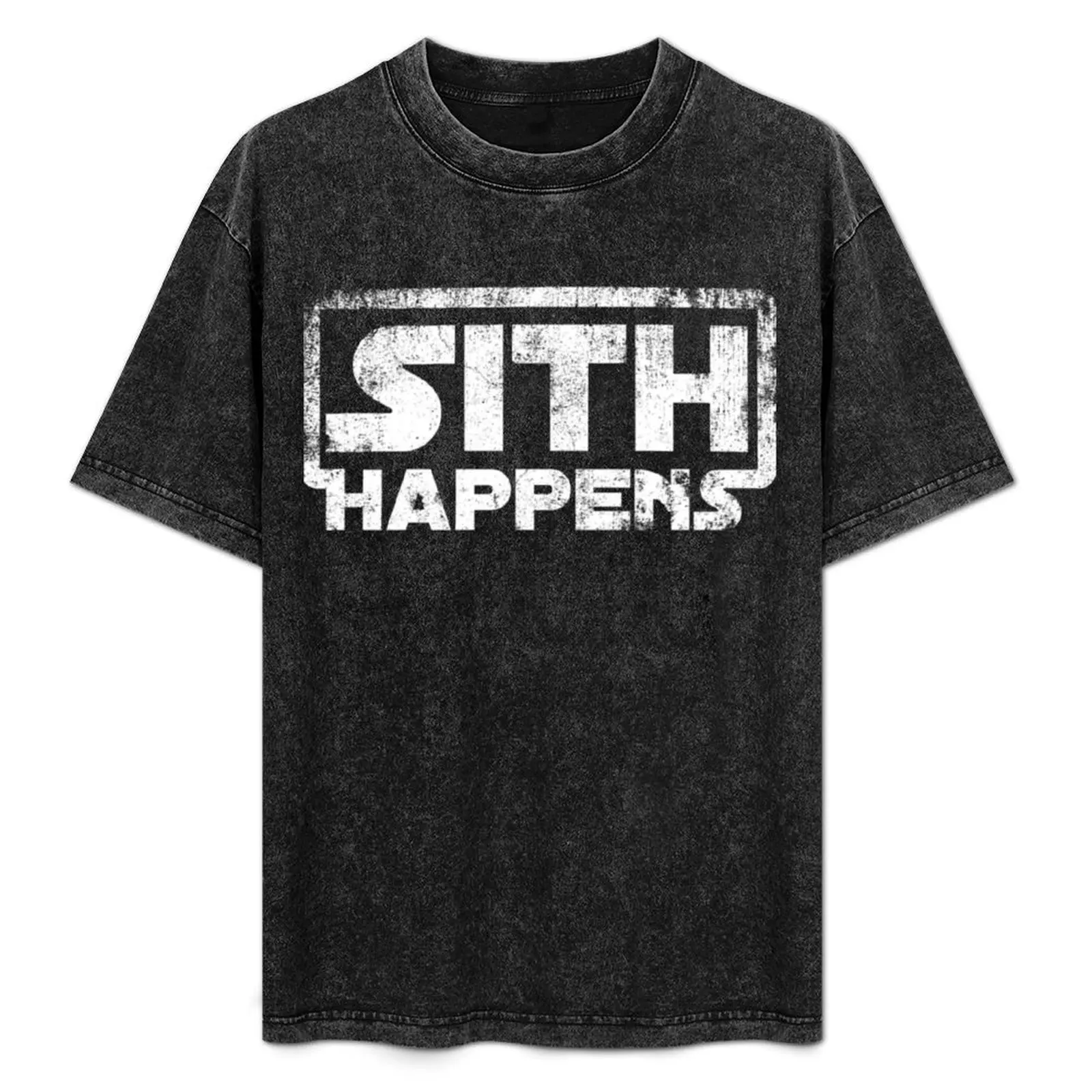 

Sith happens T-Shirt customs rapper graphic tees aesthetic clothes man clothes fitted t shirts for men