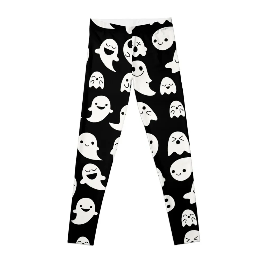 

Cute Kawaii Ghost pattern Leggings Women's trousers Leginsy push up joggers for Womens Leggings