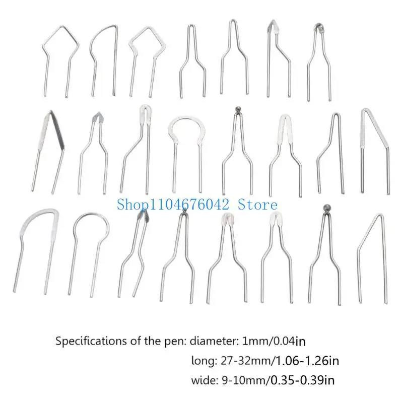 5asd 1 mm Pyrography Wire Tips Nibs Professional Replacement Burning Tips 23pcs