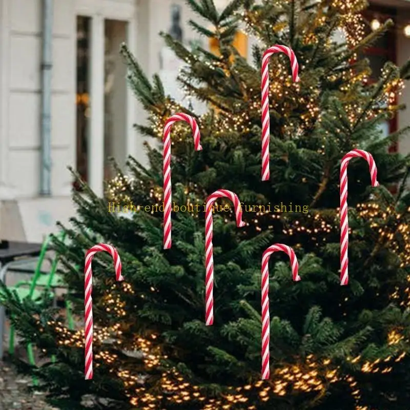 L9nb Christmas Tree Plastic Lollipop Set 5 Easy Installa Holiday Accent