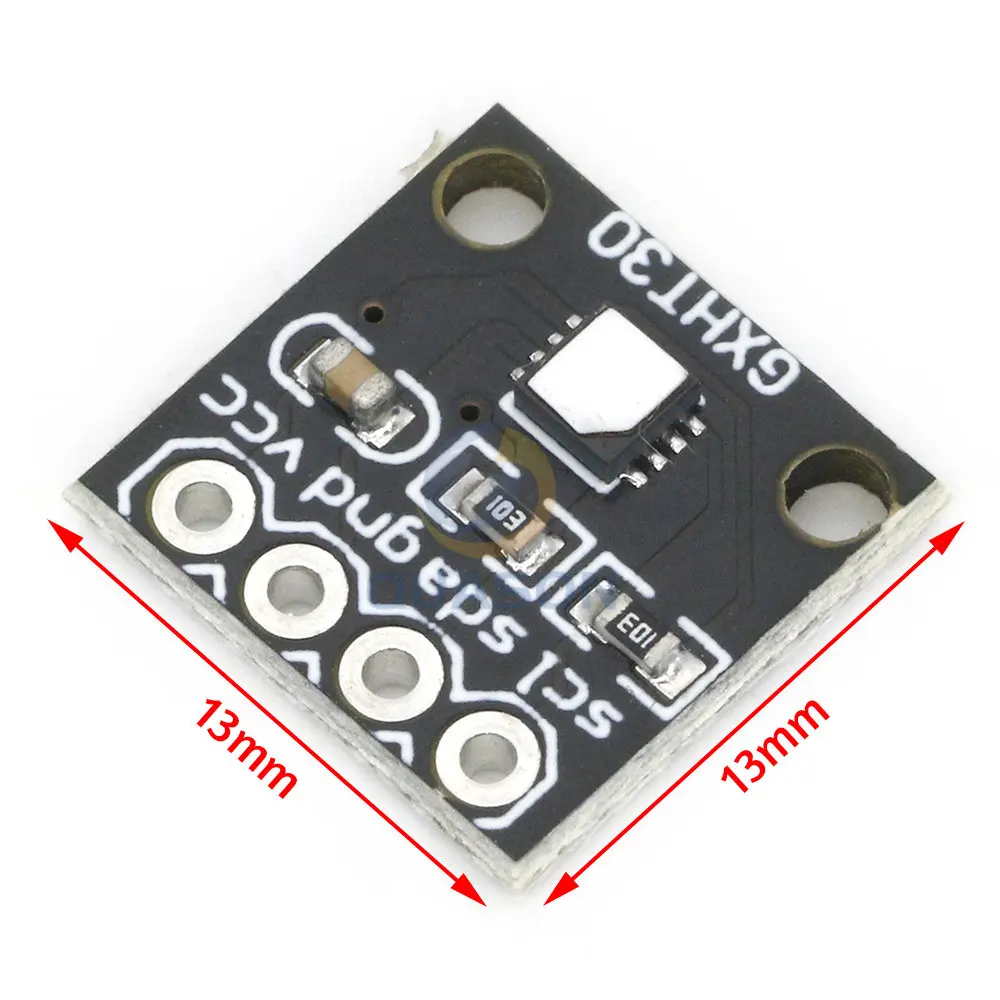 GXHT30 Temperature Humidity Sensor Module Microcontroller IIC I2C Breakout Weather Compliant Compatible SHT31 SHT30 For Arduino