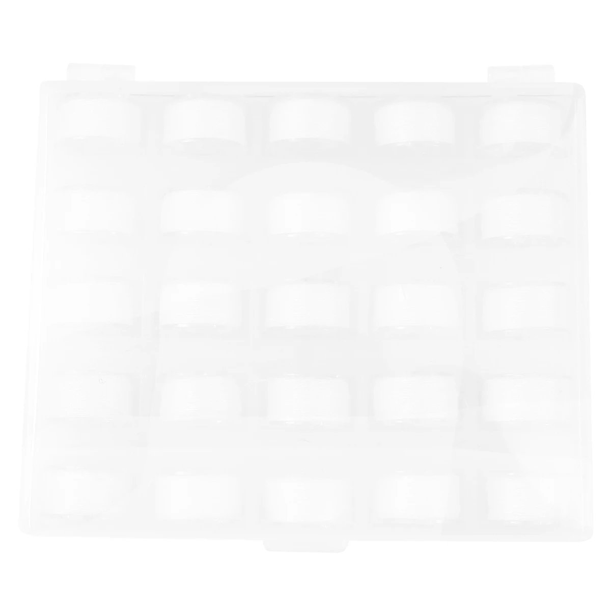 

Machine Bobbin with Wire Box Bobbins for Sewing Machines Small Spool Bottom Thread White Spools
