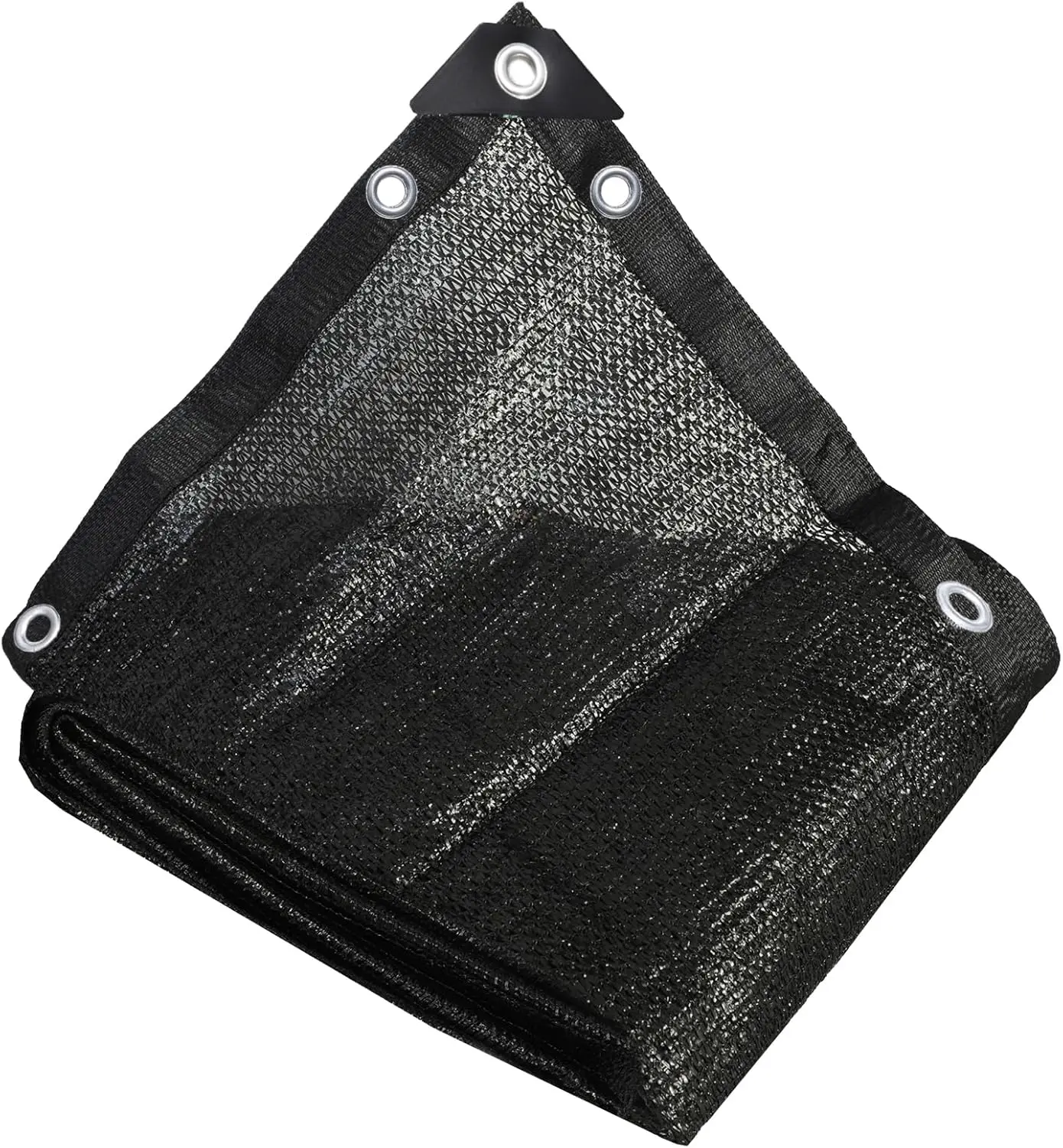 

Затеняющая сетка 40% (4х12 футов), черная, с люверсами, для защиты растений и патио от солнца