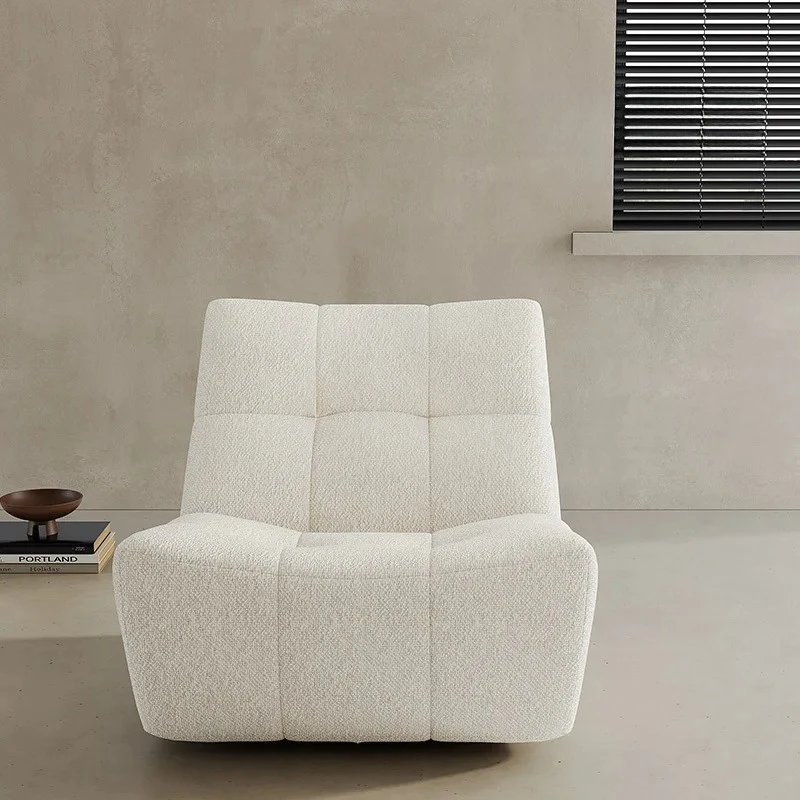 TT Modern new medieval single sofa chair rotatable living room simple sofa chair balcony leisure chair