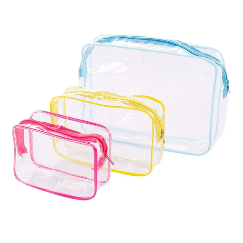 Swimming Bag Transparent Handbags Beach Pool Organizer For Women Sports Travel Bathing Storage Bag Waterproof Phone Pouch