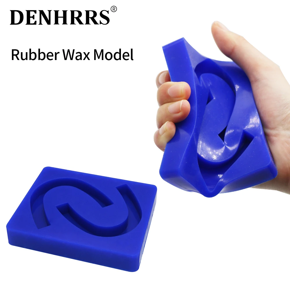 Dental Rubber Wax Occlusion Rim Model Denture Module of Complete Dental Model Base