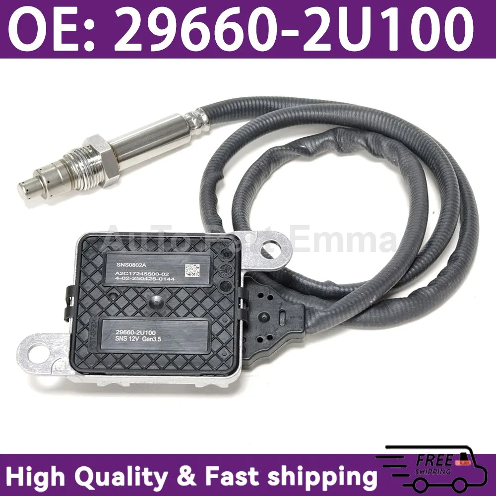 

Nitrogen Oxide Sensor 29660-2U100 NOx Oxygen Sensor For Hyundai Kia CEED III 1.6 CRDI 2018 Car Accessories 296602U100