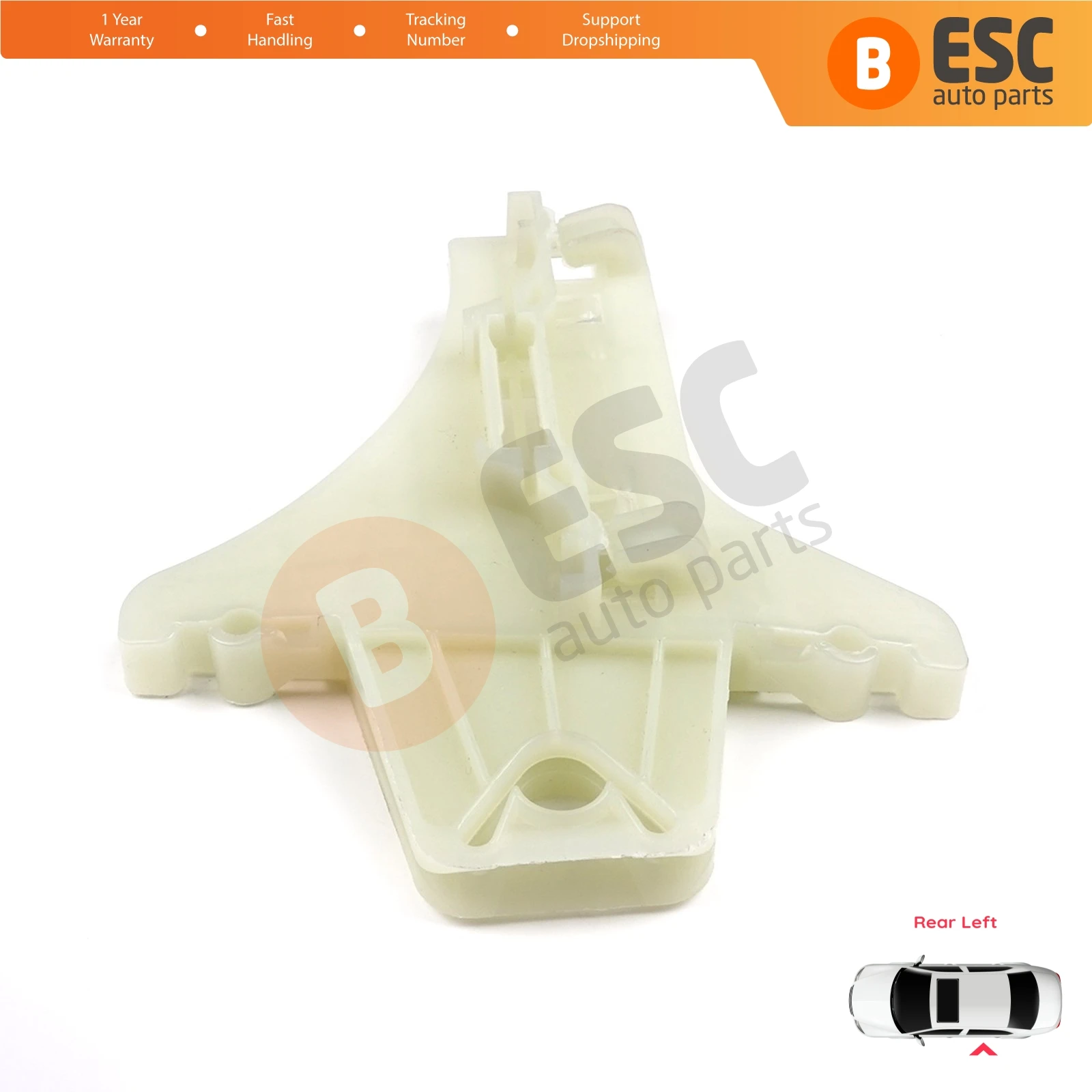 

EWR479 Power Window Regulator Lifter Repair Clips Rear Left Door for VW Jetta Golf MK5 A5 1K R32 GTI Rabbit Plus 5M1 1K4839461