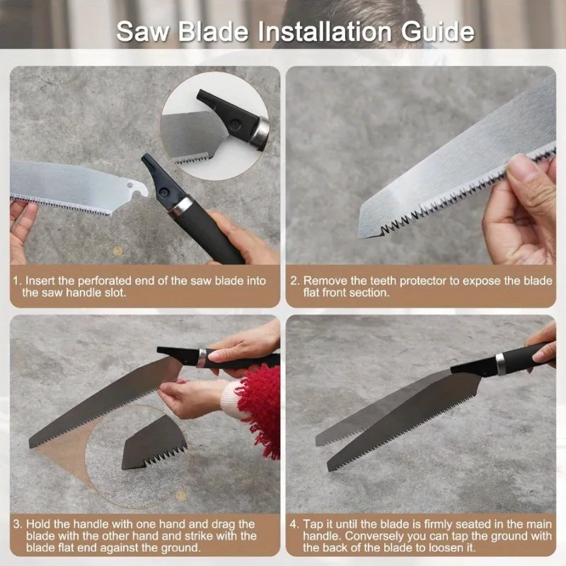 1 قطعة منشار سحب ياباني 10 بوصة منشار يدوي مع شفرة حافة واحدة قابلة للفصل منشار خشب لأدوات النجارة #6