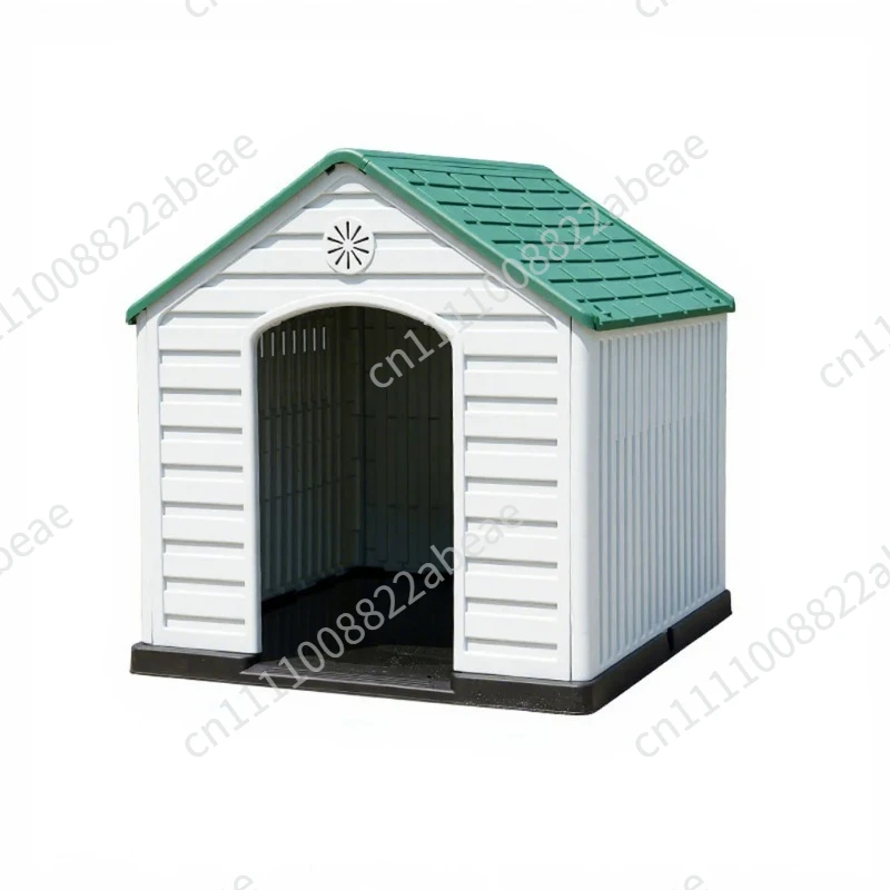 Outdoor medium and large dog kennel rainproof summer dog house