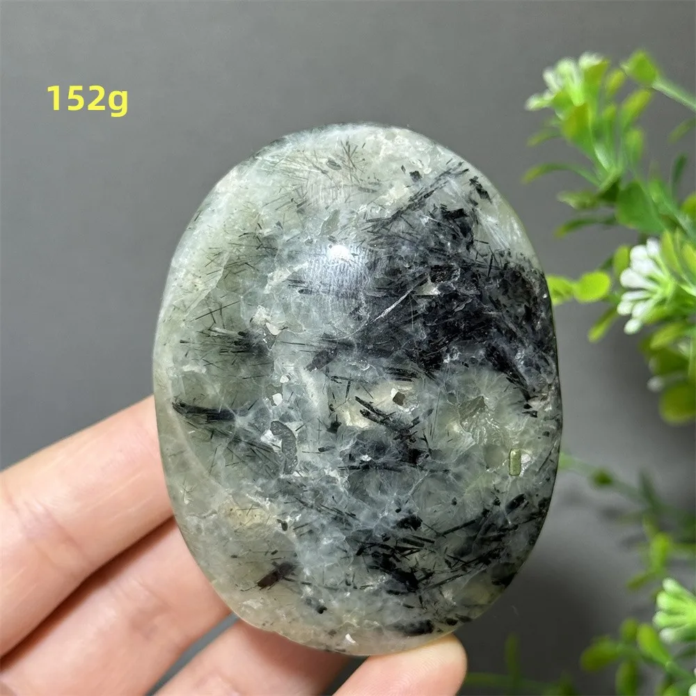Natuurlijke Groene Druif Toermalijn Agaat Palm Spelen Mineraal Kwarts Meditatie Hekserij Behandeling Energie Collectie Woondecoratie