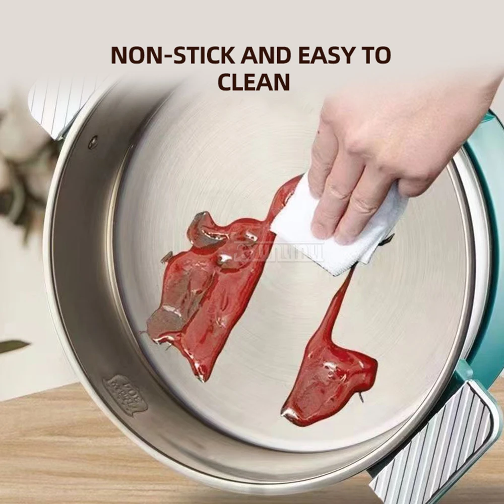 Многофункциональная кастрюля, бытовая электрическая машина для выпечки, большая емкость, электрическая сковорода для блинов из нержавеющей стали