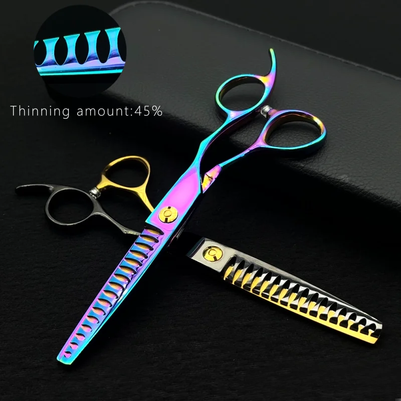 

1pcs Professional Haircut Scissors, 6 Inch Hair Cutting Scissors Hair Thinning Shears, Sharp And Durable Hairdressing Tools