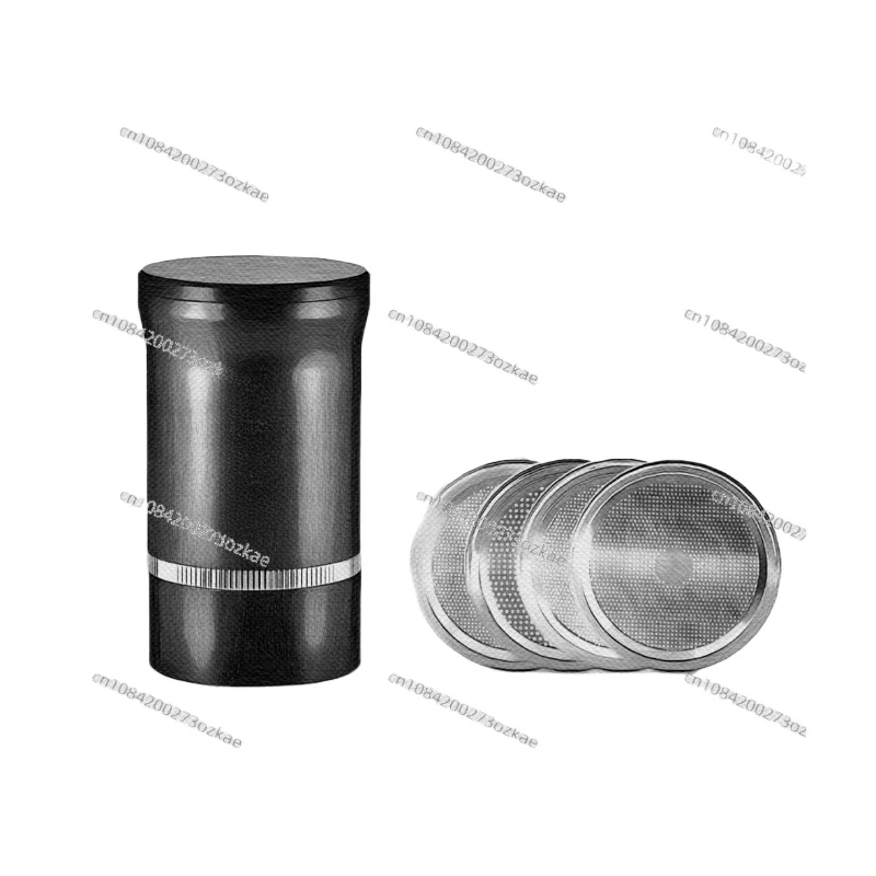 Coffee Grinder Connection Powder Cup Pour-over Coffee Fine Powder Filter