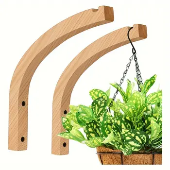 Skandinávský věšák na oblečení s masivním dřevěným úchytem, věšák na kabáty, nástěnný věšák na dveře bez děrování, věšák na oblečení, dveře skříňky ve tvaru oblázku 8 nejlepší prodej dřevěné nástěnné háčky - №7