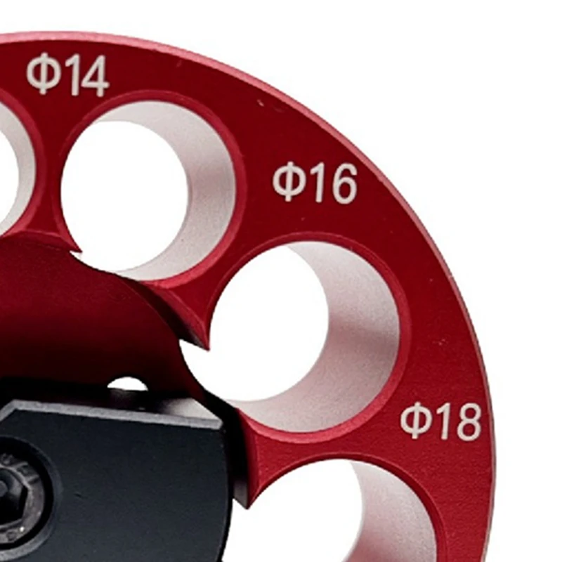 ร้อน! 8 หลุม Dowel Maker Jig Kit 8 มม.-20 มม.ไม้ไฟฟ้าเจาะ Milling Dowel รอบ Rod เสริมเครื่องมือ