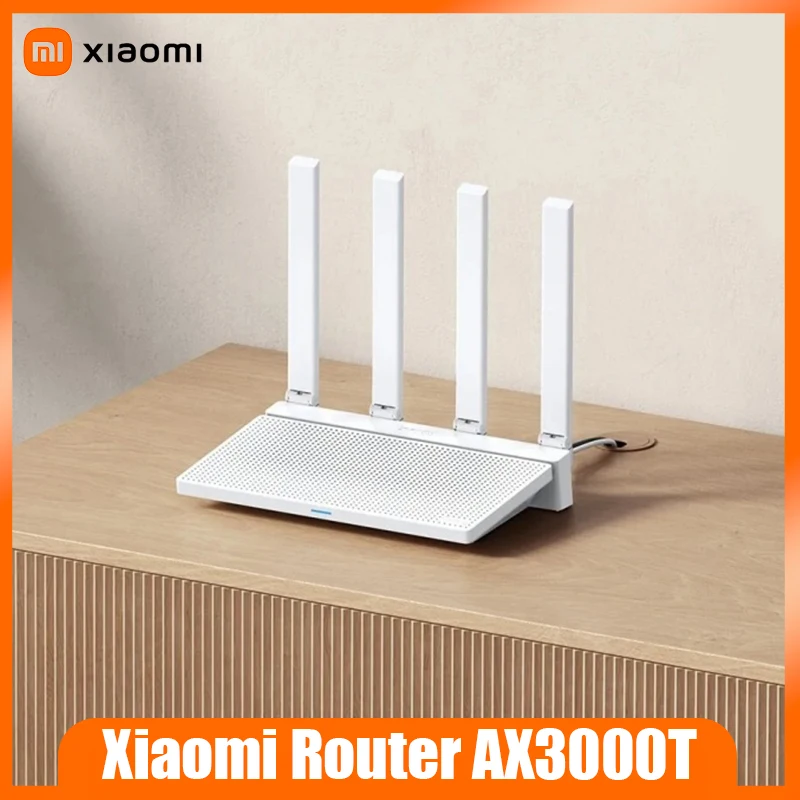 

Xiaomi router AX3000T Wi Fi 6 3 Gigabit speed 5 amplifier signal strong Mesh networking full house coverage