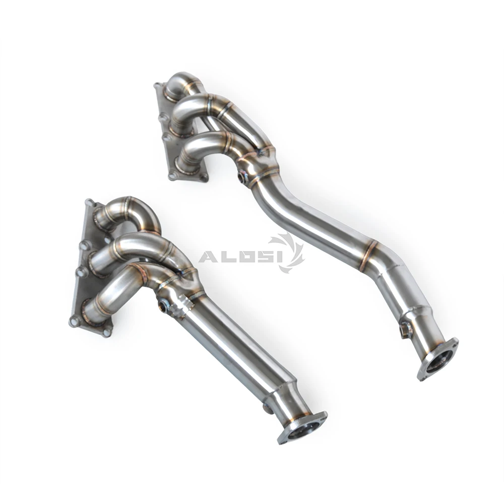 

Выпускной коллектор для BMW X5 (E70) N52 2,5/3,0 2007-2010, выхлопная водосточная труба из нержавеющей стали, высокопроизводительная безкошачья водосточная труба