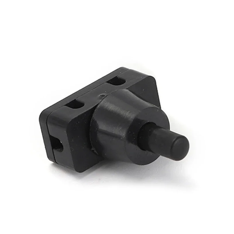 1pc Self-locking ON/OFF Push Button Switch AC250V 10A 2 Pins Latching Switch for Lamps Industrial Field Mini Power Switches